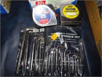 Tape Measures, Allan Wrenches & Drill Bits