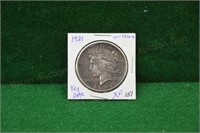 1921 Peace Silver Dollar  XF  key date