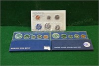 (3) Special Mint Sets  1965,66,67