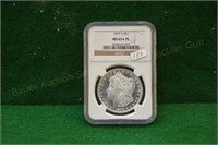 Rare 1879s Morgan Silver Dollar NGC MS63