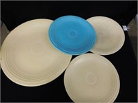 Unmarked Fiesta?: 12" ivory platter - 2 ivory and