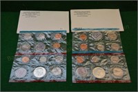 (2) Double Mint Sets  1968,1969