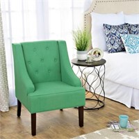 Kate Tufted Swoop Arm Chair