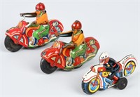 3- JAPAN Tin Friction MOTORCYCLES