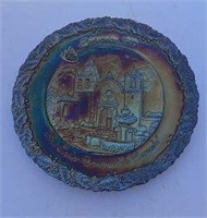 Vintage Fenton Carnival Glass Souvenir Plate