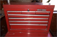 Craftsman 7 drawer tool box-top box