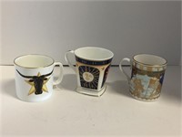 Selection of Collectible Anniversary Mugs