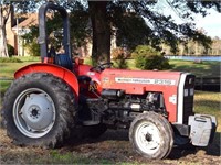 2002 Massey Ferguson 231S tractor with 521 hours,
