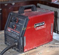Lincoln SP175 PLUS mig & gas-less flux welder