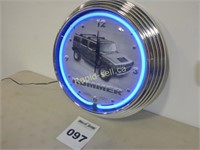 Neon Clock - Hummer