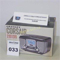 Crosley Clock Radio & CD Player