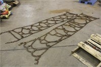 Tractor Chains, Approx 23"x10" and 25"x11"