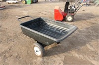 Agri-Fab Poly Utility Cart, Push or Pull Type