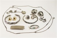 Estate Lot Sterling Silver Jewelry