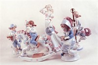 Group of Porcelain Figurines