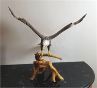 Wood Carved Eagle