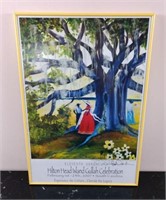 Framed Festival Poster Signed by Artist