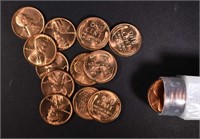 BU ROLL OF 1949 LINCOLN CENTS