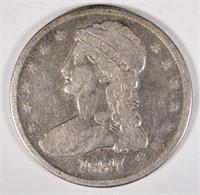 1837 BUST HALF DOLLAR  R.E.  VG/F