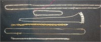 Group of Assorted Sterling Necklaces(3),