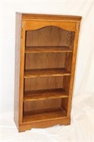 Oak 4 Shelf Bookcase (new)