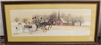 Pencil Signed & Numbered P. Buckley Moss Print