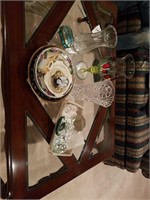 Misc items, glassware, plates