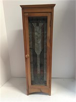 Stain Glass Lamp/Cabinet
