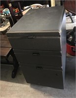 Laminate File Cabinet on Wheels