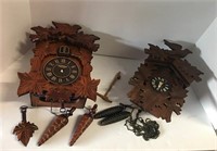 German Wooden Cuckoo Clocks