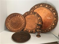 Selection of Copper Items