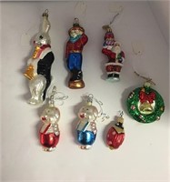 Small Christopher Radco Ornaments