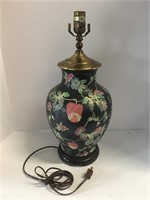 Oriental Hand Painted Lamp