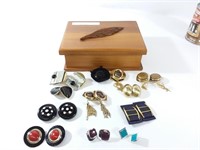 Coffre à bijoux et contenu - Jewelbox with jewels