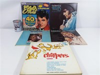 13 vinyles variés Elvis, Kenny Rogers etc