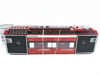 Radio cassettes double Sanyo modèle MW711