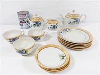 Ensemble de thé en porcelaine tea set
