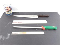 2 couteaux de cuisine Victorinox et Sanelli