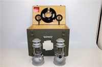 Petromax German Military Lantern Set