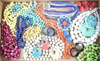 Colorful Bead Jewelry, Sarah Coventry Necklace