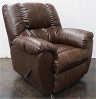Faux Leather Rocker Recliner Chair