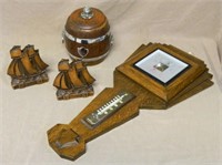 Vintage Wooden Home Accessories.