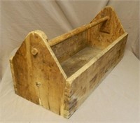 Primitive Wooden Tool Carrier.