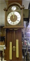 Eurobell Oak Cased Wall Clock.