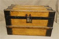 Miniature Trunk with Fitted Interior Tray.