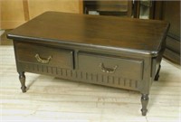 Continental Farmhouse Style Oak Coffee Table.