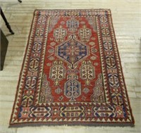 Hand Knotted Wool Rug.