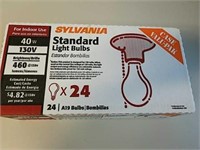 New 40 watt light bulbs 24 in a box