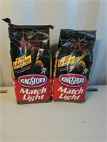 2 15 pound bags of Kingsford Match Light
