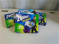 4 new boxes Ziploc big bags XXL